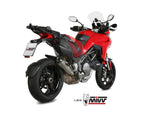 MIVV D.034 Ducati Multistrada 1260 (18/20) Slip-on Exhaust "Delta Race" (stainless steel; approved) – Accessories in the 2WheelsHero Motorcycle Aftermarket Accessories and Parts Online Shop