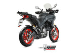 MIVV D.037 Ducati Multistrada V2 (22/24) Slip-on Exhaust "Double Gun" (stainless steel; approved) – Accessories in the 2WheelsHero Motorcycle Aftermarket Accessories and Parts Online Shop