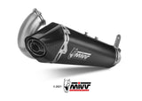 MIVV D.046 Ducati Streetfighter V2 (2022+) Slip-on Exhaust "Delta Race" (black steel; approved) – Accessories in the 2WheelsHero Motorcycle Aftermarket Accessories and Parts Online Shop