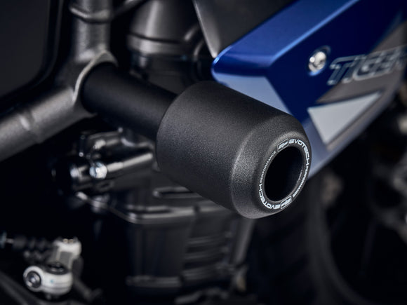 EVOTECH Triumph Tiger 1200 GT / GT Pro / Rally Pro (2022+) Frame Crash Protection Sliders – Accessories in the 2WheelsHero Motorcycle Aftermarket Accessories and Parts Online Shop