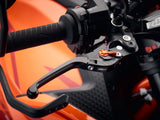 EVOTECH KTM 1390 Super Duke R / Evo (2024+) Handlebar Lever Set "Evo" (folding; long) – Accessories in the 2WheelsHero Motorcycle Aftermarket Accessories and Parts Online Shop