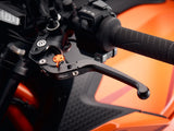 EVOTECH KTM 1390 Super Duke R / Evo (2024+) Handlebar Lever Set "Evo" (folding; long) – Accessories in the 2WheelsHero Motorcycle Aftermarket Accessories and Parts Online Shop