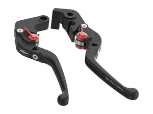 EVOTECH Honda CB599 / CB600 Hornet / Black Spirit (98/16) Handlebar Lever Set "Evo" (folding; long) – Accessories in the 2WheelsHero Motorcycle Aftermarket Accessories and Parts Online Shop