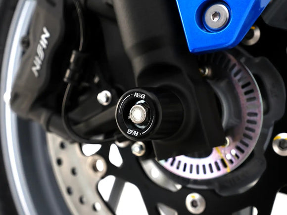 FP0287 - R&G RACING Suzuki V-Strom 800RE / GSX-8R (2023+) Front Wheel Sliders – Accessories in the 2WheelsHero Motorcycle Aftermarket Accessories and Parts Online Shop