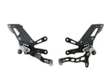 LIGHTECH FTRAP005 Aprilia RSV4 / Tuono V4 (2017+) Adjustable Rearsets (fixed footpegs; standard shifting) – Accessories in the 2WheelsHero Motorcycle Aftermarket Accessories and Parts Online Shop