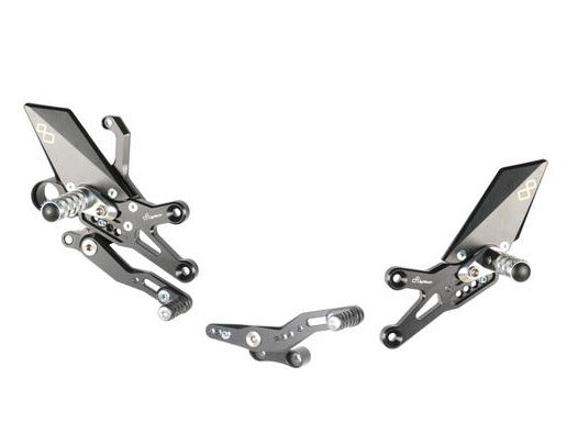 LIGHTECH FTRHO006W Honda CBR1000RR (08/19) Adjustable Rearsets (fold up footpegs) – Accessories in the 2WheelsHero Motorcycle Aftermarket Accessories and Parts Online Shop