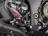 LIGHTECH FTRKA003W Kawasaki ZX-10R (11/15) Adjustable Rearsets (fold up footpegs) – Accessories in the 2WheelsHero Motorcycle Aftermarket Accessories and Parts Online Shop