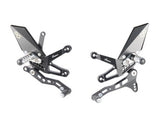 LIGHTECH FTRKA006W Kawasaki ZX-10R (16/20) Adjustable Rearsets (fold up footpegs) – Accessories in the 2WheelsHero Motorcycle Aftermarket Accessories and Parts Online Shop