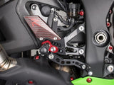 LIGHTECH FTRKA006W Kawasaki ZX-10R (16/20) Adjustable Rearsets (fold up footpegs) – Accessories in the 2WheelsHero Motorcycle Aftermarket Accessories and Parts Online Shop