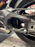 CARBONVANI DV4S25-23B Ducati Panigale V4 / Streetfighter V4 (2025+) Carbon Fork Cover – Accessories in the 2WheelsHero Motorcycle Aftermarket Accessories and Parts Online Shop