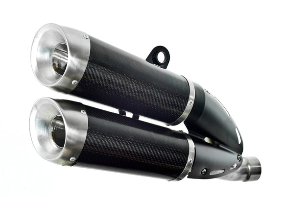 SPARK GDU0828 Ducati Monster 1100 Evo (11/13) Slip-on Exhaust 