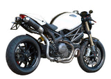 SPARK GDU0829 Ducati Monster 1100 Evo (11/13) Semi-full Exhaust System "Round" (EU homologated) – Accessories in the 2WheelsHero Motorcycle Aftermarket Accessories and Parts Online Shop