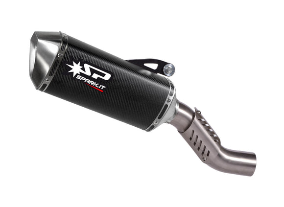 SPARK GDU0831 Ducati Monster 821 (14/17) Slip-on Exhaust 