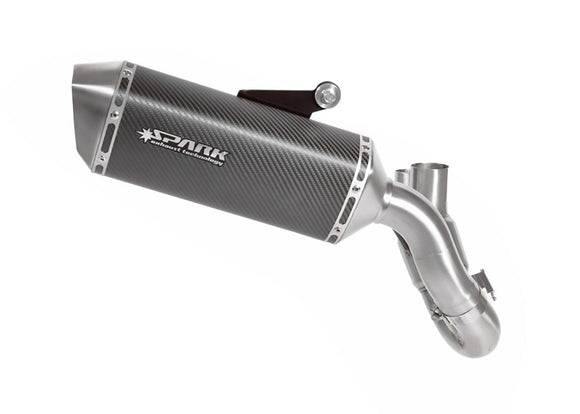 SPARK GDU1804 Ducati Hypermotard 821 (13/15) Low Position Exhaust System 