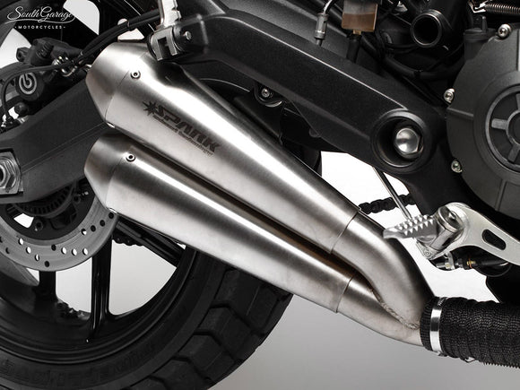 SPARK GDU2101 Ducati Scrambler 800 (15/18) Slip-on Exhaust 