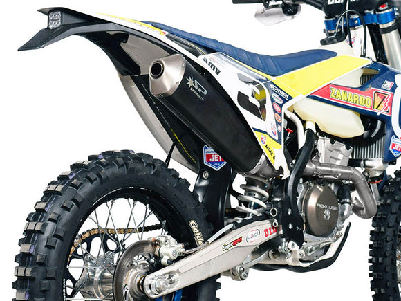 SPARK GHU8002 Husqvarna FE350 Enduro (2017) Dark Style Full Exhaust System 