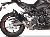 SPARK GKA0905 Kawasaki Z900 (2020+) Slip-on Exhaust "Konix" (EURO 5 approved; dark stainless steel) – Accessories in the 2WheelsHero Motorcycle Aftermarket Accessories and Parts Online Shop