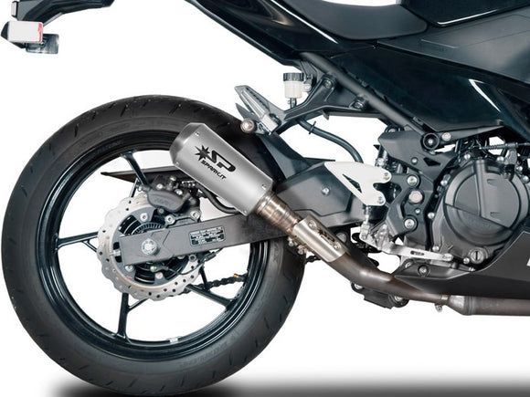 SPARK GKA1002 Kawasaki Ninja 400 (2018+) Titanium Slip-on Exhaust 