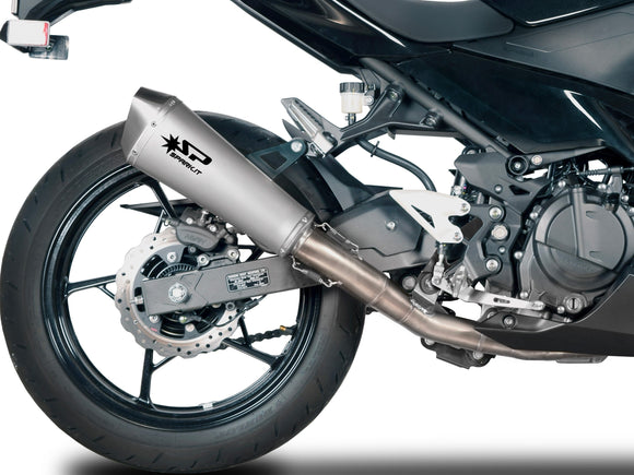 SPARK GKA8824 Kawasaki Ninja 400 (2018+) Full Titanium Exhaust System 