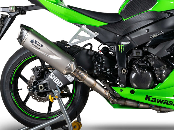 SPARK GKA8829 Kawasaki ZX-6R (2009+) Full Titanium Exhaust System 