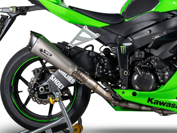 SPARK GKA8832 Kawasaki ZX-6R (2009+) Full Titanium Exhaust System 