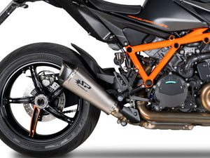 SPARK GKT0113 KTM 1290 / 1390 Super Duke R (2020+) Titanium Slip-on Exhaust "KONIX EVO" (EU homologated) – Accessories in the 2WheelsHero Motorcycle Aftermarket Accessories and Parts Online Shop