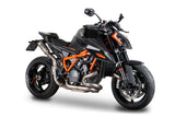 SPARK GKT0117 KTM 1290 / 1390 Super Duke R  (2020+) Titanium High-mount Double Exhaust "Moto-GP" (EU homologated) – Accessories in the 2WheelsHero Motorcycle Aftermarket Accessories and Parts Online Shop