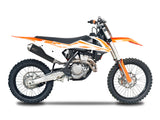 SPARK GKT8007 KTM SX-F 350 (16/17) Dark Style Full Exhaust System "Off Road" (racing) – Accessories in the 2WheelsHero Motorcycle Aftermarket Accessories and Parts Online Shop