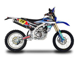 SPARK GYA8003 Yamaha WR450 (16/17) Full Dark Style Exhaust System "Off Road" (racing) – Accessories in the 2WheelsHero Motorcycle Aftermarket Accessories and Parts Online Shop