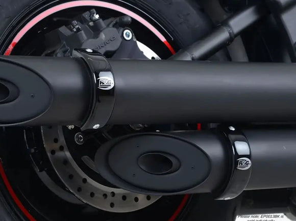 EP0013 - R&G RACING Round Exhaust Protector (arrow exhaust) – Accessories in the 2WheelsHero Motorcycle Aftermarket Accessories and Parts Online Shop