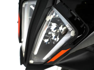 HLS0098 - R&G RACING KTM 390 / 790 / 890 Adventure Headlight Guards (pair) – Accessories in the 2WheelsHero Motorcycle Aftermarket Accessories and Parts Online Shop