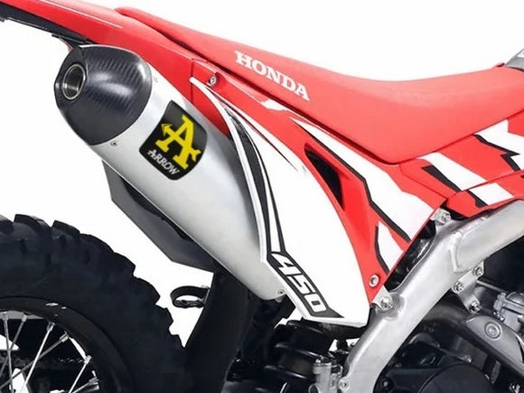 ARROW 72530PKZ Honda CRF450L (2019+) Titanium Slip-on Exhaust 