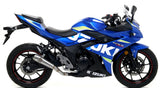 ARROW 71870PRI Suzuki GSX250R (2017+) Steel Slip-on Exhaust "Pro Race" – Accessories in the 2WheelsHero Motorcycle Aftermarket Accessories and Parts Online Shop