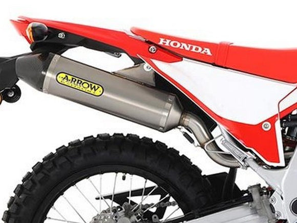 ARROW 72178PZ+72528PK Honda CRF300L (2021+) Titanium Slip-on Exhaust 