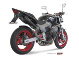 MIVV H.020 HONDA Hornet 600 ( 2003 / 06 ) Slip on Exhaust "X-Cone" (black; approved) – Accessories in the 2WheelsHero Motorcycle Aftermarket Accessories and Parts Online Shop