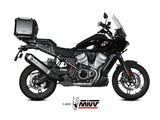 MIVV HD.003 HARLEY DAVIDSON PAN AMERICA / SPECIAL ( 2021+ ) Slip on Exhaust "Speed Edge" (black; approved) – Accessories in the 2WheelsHero Motorcycle Aftermarket Accessories and Parts Online Shop