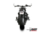 MIVV HD.004 HARLEY DAVIDSON SPORTSTER S ( 2021+ ) Dual Slip on Exhaust "HR-1" (black + aluminium back; approved) – Accessories in the 2WheelsHero Motorcycle Aftermarket Accessories and Parts Online Shop