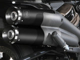 MIVV HD.004 HARLEY DAVIDSON SPORTSTER S ( 2021+ ) Dual Slip on Exhaust "HR-1" (black + aluminium back; approved) – Accessories in the 2WheelsHero Motorcycle Aftermarket Accessories and Parts Online Shop