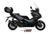 MIVV MV.HO.0004 HONDA ADV 350 ( 2022+ ) Slip-on Exhaust "Mover" (black; approved) – Accessories in the 2WheelsHero Motorcycle Aftermarket Accessories and Parts Online Shop