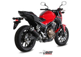 MIVV H.062 HONDA CB 500 F ( 2016 / 18 ) Slip On Exhaust "GP" (carbon; approved) – Accessories in the 2WheelsHero Motorcycle Aftermarket Accessories and Parts Online Shop