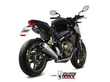 MIVV H.072 Honda CB650R (19/23) Full System Exhaust "Delta Race" (stainless steel; approved) – Accessories in the 2WheelsHero Motorcycle Aftermarket Accessories and Parts Online Shop