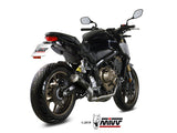 MIVV H.072 Honda CB650R (19/23) Full System Exhaust "MK3" (carbon; not approved) – Accessories in the 2WheelsHero Motorcycle Aftermarket Accessories and Parts Online Shop