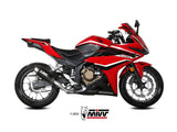 MIVV H.083 HONDA CBR 500 R ( 2019 - 20 ) Slip-On Exhaust "GP PRO" (carbon; approved) – Accessories in the 2WheelsHero Motorcycle Aftermarket Accessories and Parts Online Shop