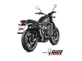 MIVV H.090 Honda CL 500 ( 2023+ ) Slip-on Exhaust "HR-1" (black + short carbon cap back; approved) – Accessories in the 2WheelsHero Motorcycle Aftermarket Accessories and Parts Online Shop