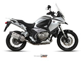 MIVV H.045 HONDA Crosstourer ( 2012 / 20 ) Slip on Exhaust "Speed Edge" (stainless steel; approved) – Accessories in the 2WheelsHero Motorcycle Aftermarket Accessories and Parts Online Shop