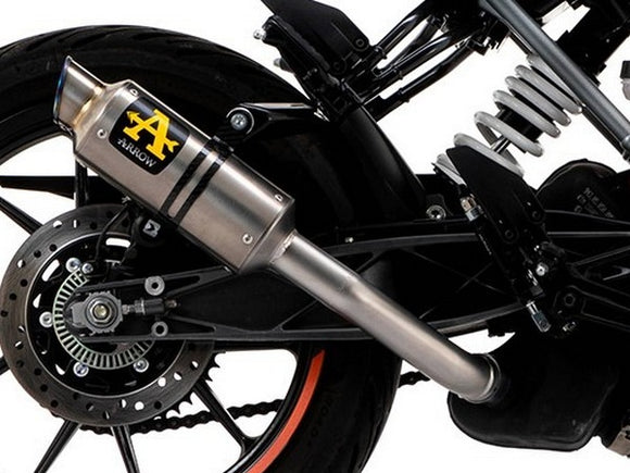 ARROW 71936GP KTM 390 Duke (21/23) Titanium Slip-on Exhaust 