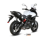 MIVV K.041 KAWASAKI VERSYS 650 ( 2015 / 20 ) Full System Exhaust "Oval" (titanium + carbon cap; approved) – Accessories in the 2WheelsHero Motorcycle Aftermarket Accessories and Parts Online Shop