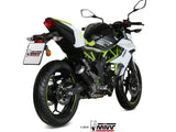 MIVV K.048 KAWASAKI Z 125 ( 2019+ ) Slip-on Exhaust "MK3" (black; not approved) – Accessories in the 2WheelsHero Motorcycle Aftermarket Accessories and Parts Online Shop