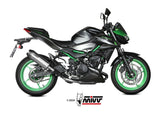 MIVV K.061 KAWASAKI Z 500 / SE ( 2024+ ) Slip On Exhaust "AK-1" (titanium + carbon cap; approved) – Accessories in the 2WheelsHero Motorcycle Aftermarket Accessories and Parts Online Shop