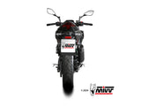 MIVV K.061 KAWASAKI Z 500 / SE ( 2024+ ) Slip On Exhaust "AK-1" (black + carbon cap; approved) – Accessories in the 2WheelsHero Motorcycle Aftermarket Accessories and Parts Online Shop